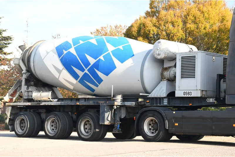 Van Hool KARRENA 15m3 MIXER!!MOTOR!!OWN ENGINE!! - Betonmischer Auflieger: das Bild 1 Van Hool KARRENA 15m3 MIXER!!MOTOR!!OWN ENGINE!! - Betonmischer Auflieger: das Bild 1