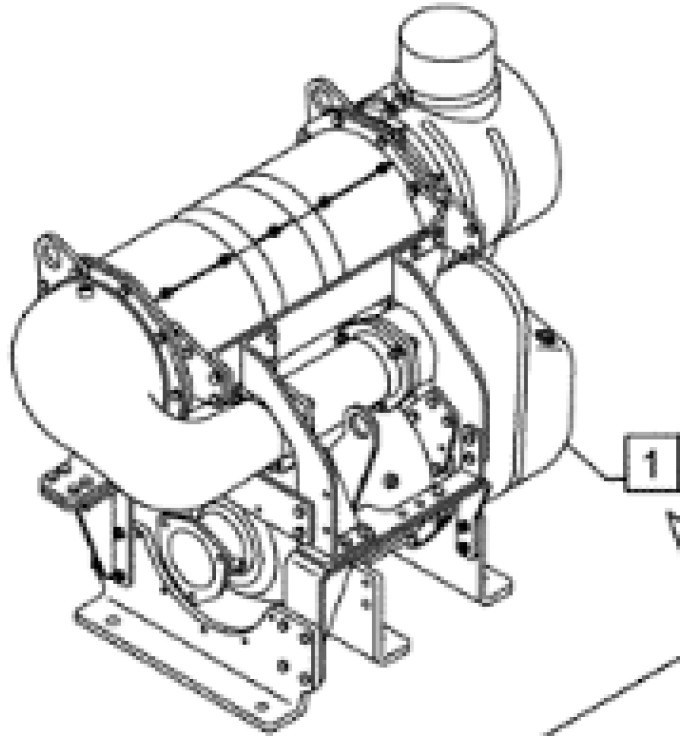 Case 48011613 - Schalldämpfer für Baumaschine: das Bild 1 Case 48011613 - Schalldämpfer für Baumaschine: das Bild 1