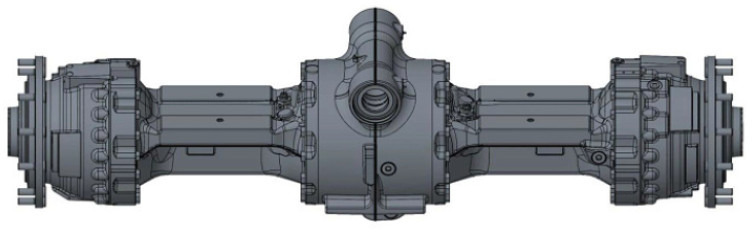 Case 51506527 - 91727501 - Hinterachse für Baumaschine: das Bild 1 Case 51506527 - 91727501 - Hinterachse für Baumaschine: das Bild 1