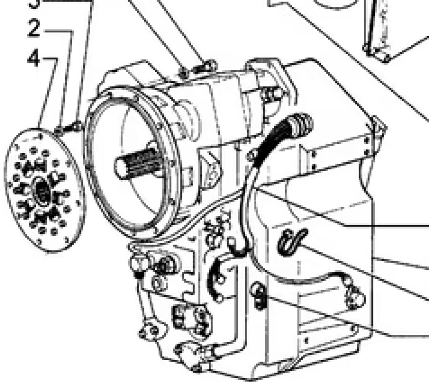 Case 73161232 - Transmission für Landmaschine: das Bild 2 Case 73161232 - Transmission für Landmaschine: das Bild 2
