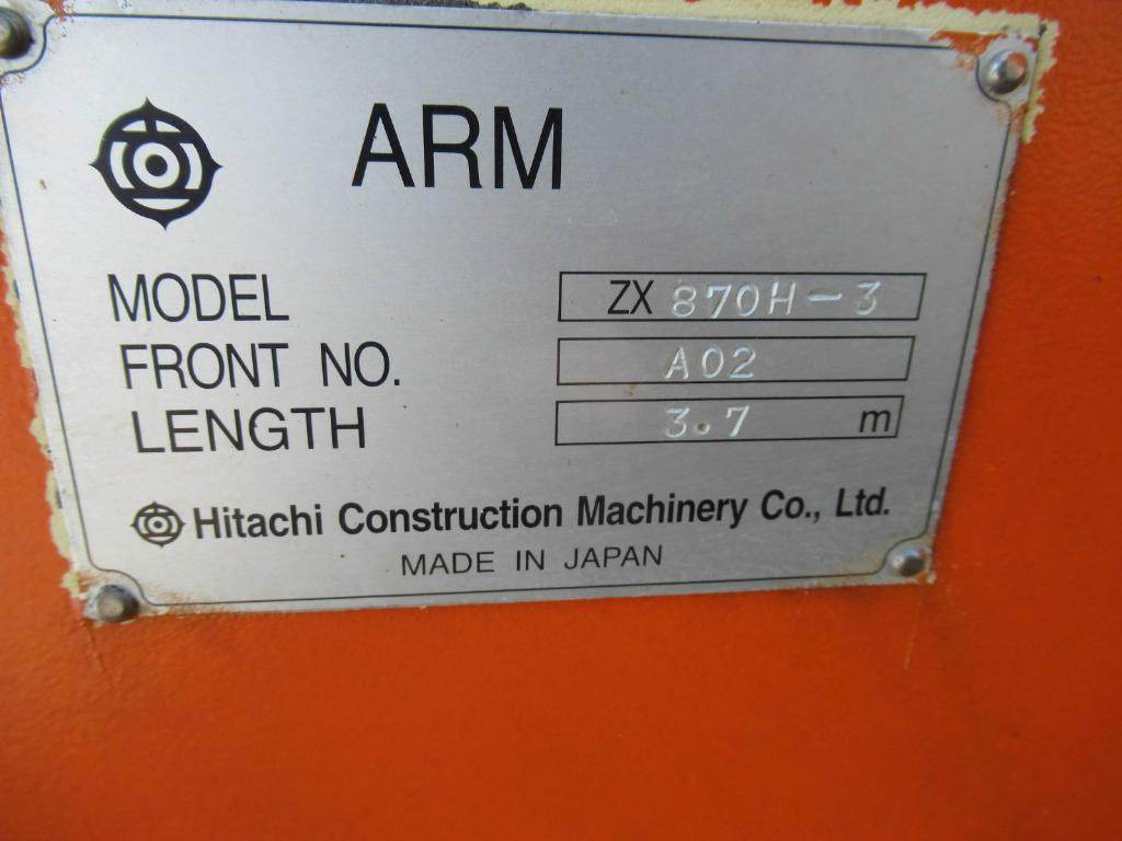 Ausleger für Baumaschine Hitachi 9263254 - 9252960: das Bild 6 Ausleger für Baumaschine Hitachi 9263254 - 9252960: das Bild 6