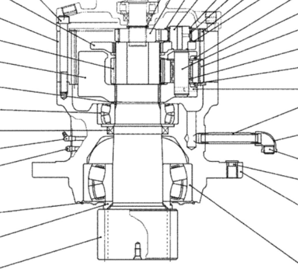 Kobelco YM15V00004F2 - 87571455 - Achse und Teile für Baumaschine: das Bild 1 Kobelco YM15V00004F2 - 87571455 - Achse und Teile für Baumaschine: das Bild 1