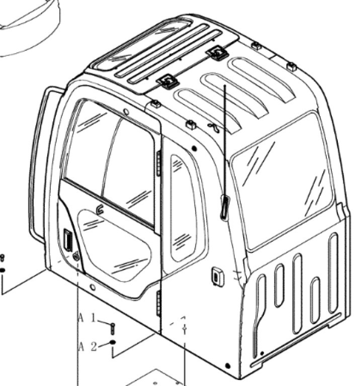 New Holland YN02C00134P1 - YN02C00154F1 - Fahrerhaus für Landmaschine: das Bild 1 New Holland YN02C00134P1 - YN02C00154F1 - Fahrerhaus für Landmaschine: das Bild 1