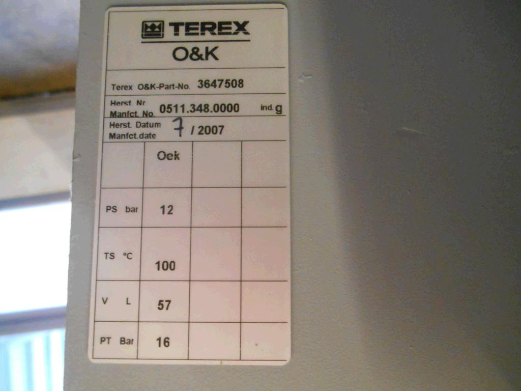 Terex O&K 3647508 - 5342685 - Ölkühler für Baumaschine: das Bild 5 Terex O&K 3647508 - 5342685 - Ölkühler für Baumaschine: das Bild 5