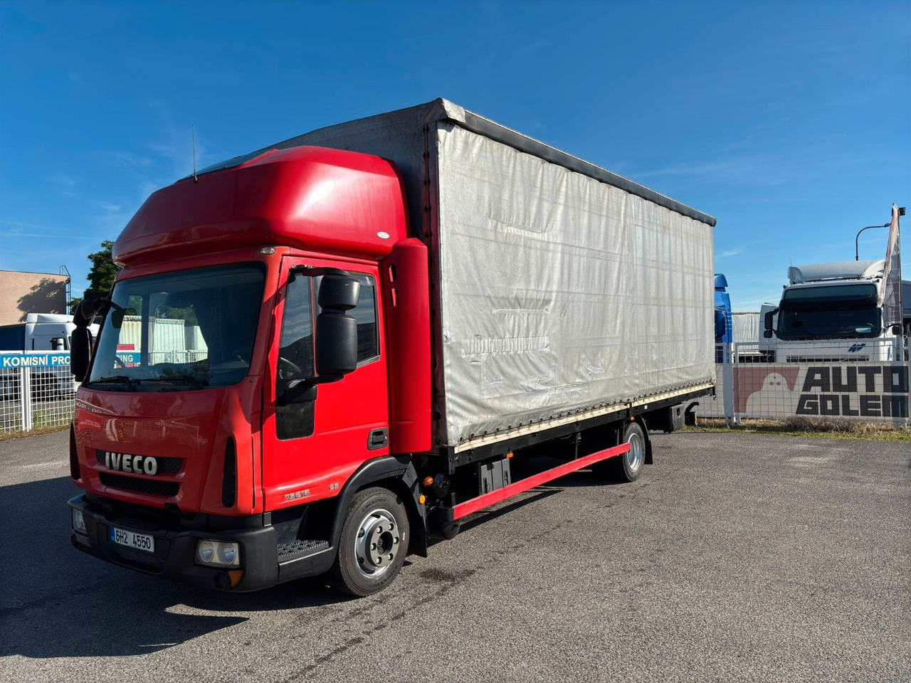 Iveco EuroCargo 75E16 - Planen Transporter: das Bild 1 Iveco EuroCargo 75E16 - Planen Transporter: das Bild 1