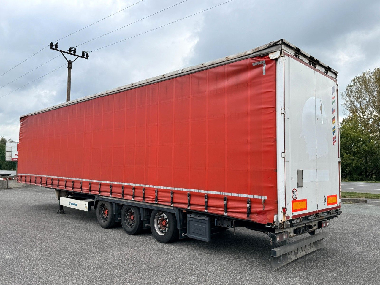 Krone SD - Planenauflieger: das Bild 5 Krone SD - Planenauflieger: das Bild 5