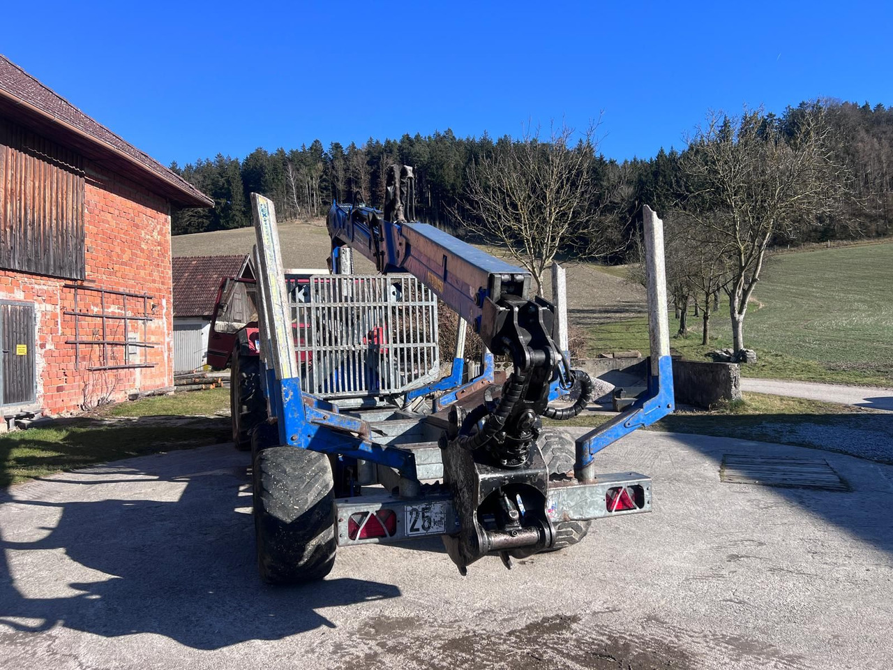 Binderberger RW14 mit Penz BP 8000L Kran - Rückewagen: das Bild 3 Binderberger RW14 mit Penz BP 8000L Kran - Rückewagen: das Bild 3
