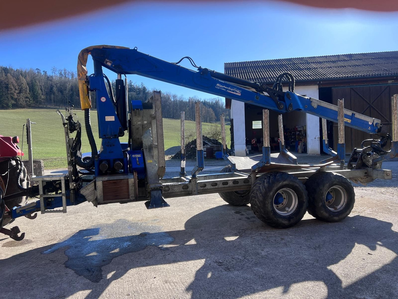Binderberger RW14 mit Penz BP 8000L Kran - Rückewagen: das Bild 5 Binderberger RW14 mit Penz BP 8000L Kran - Rückewagen: das Bild 5