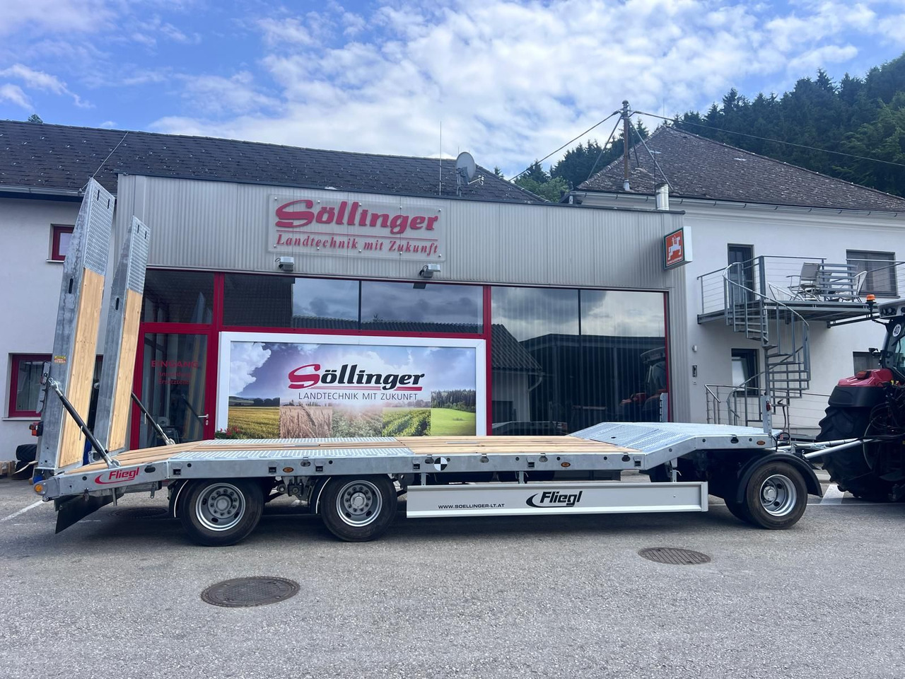 Fliegl Fliegl Tieflader DTL 300 AGRAR - Tieflader Anhänger: das Bild 3 Fliegl Fliegl Tieflader DTL 300 AGRAR - Tieflader Anhänger: das Bild 3