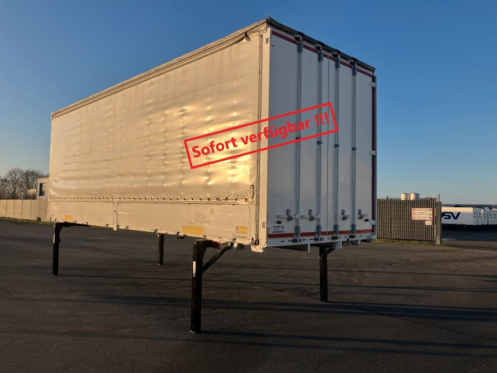 Krone Wechselbrücke Plane - Planenaufbau: das Bild 1 Krone Wechselbrücke Plane - Planenaufbau: das Bild 1