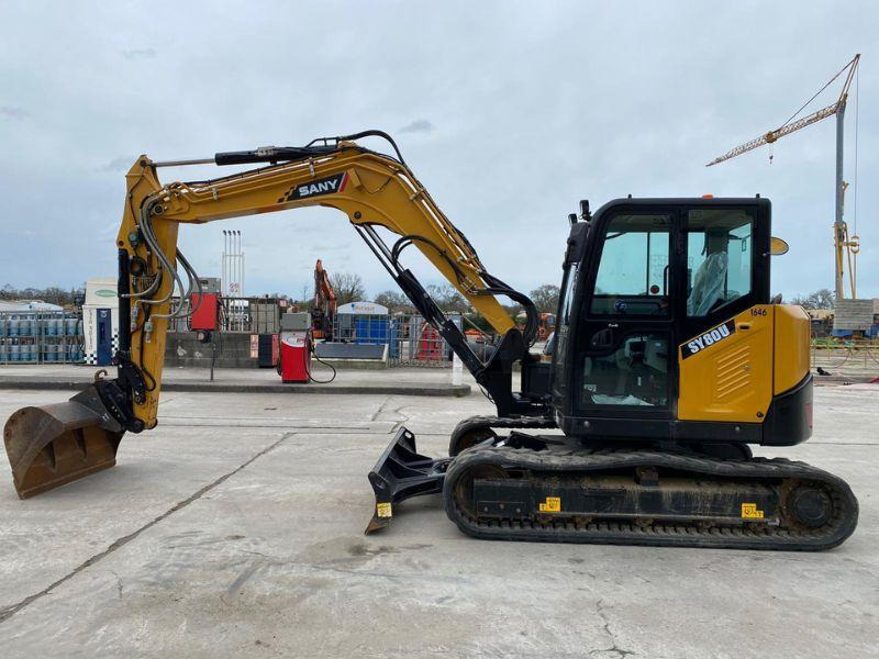 Sany SY80U - Kettenbagger: das Bild 1 Sany SY80U - Kettenbagger: das Bild 1