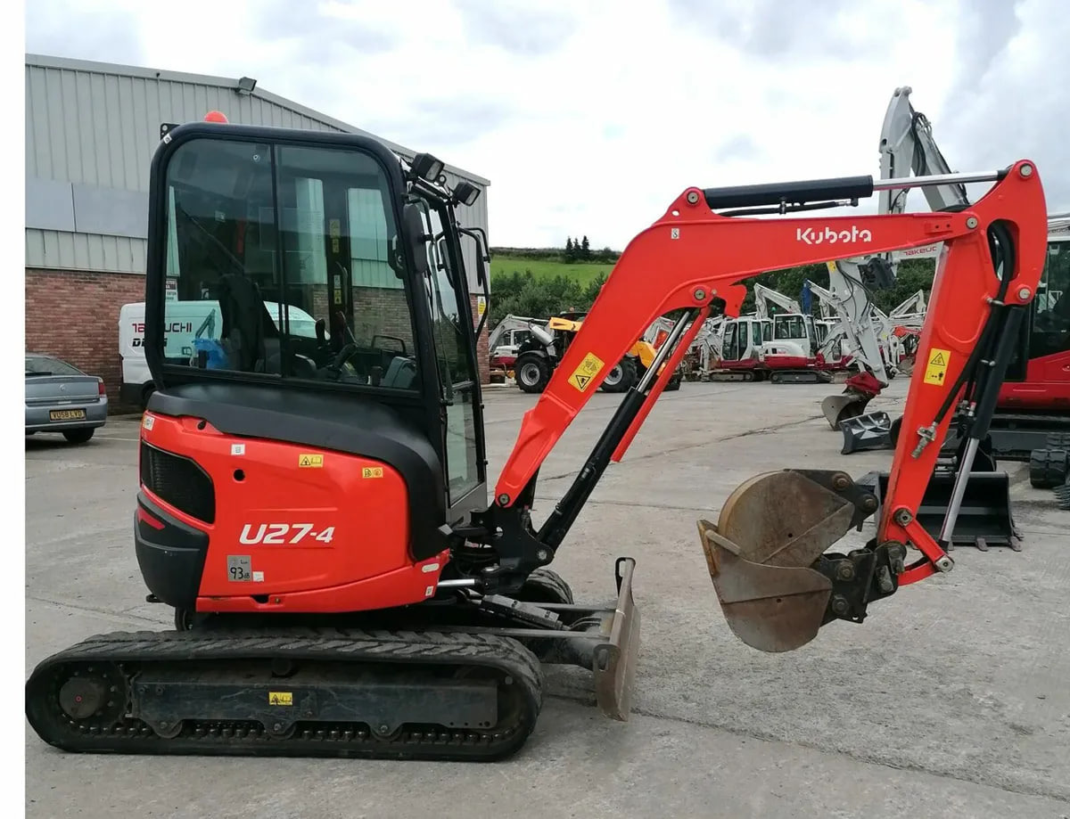 KUBOTA U27-4 - Minibagger: das Bild 2 KUBOTA U27-4 - Minibagger: das Bild 2