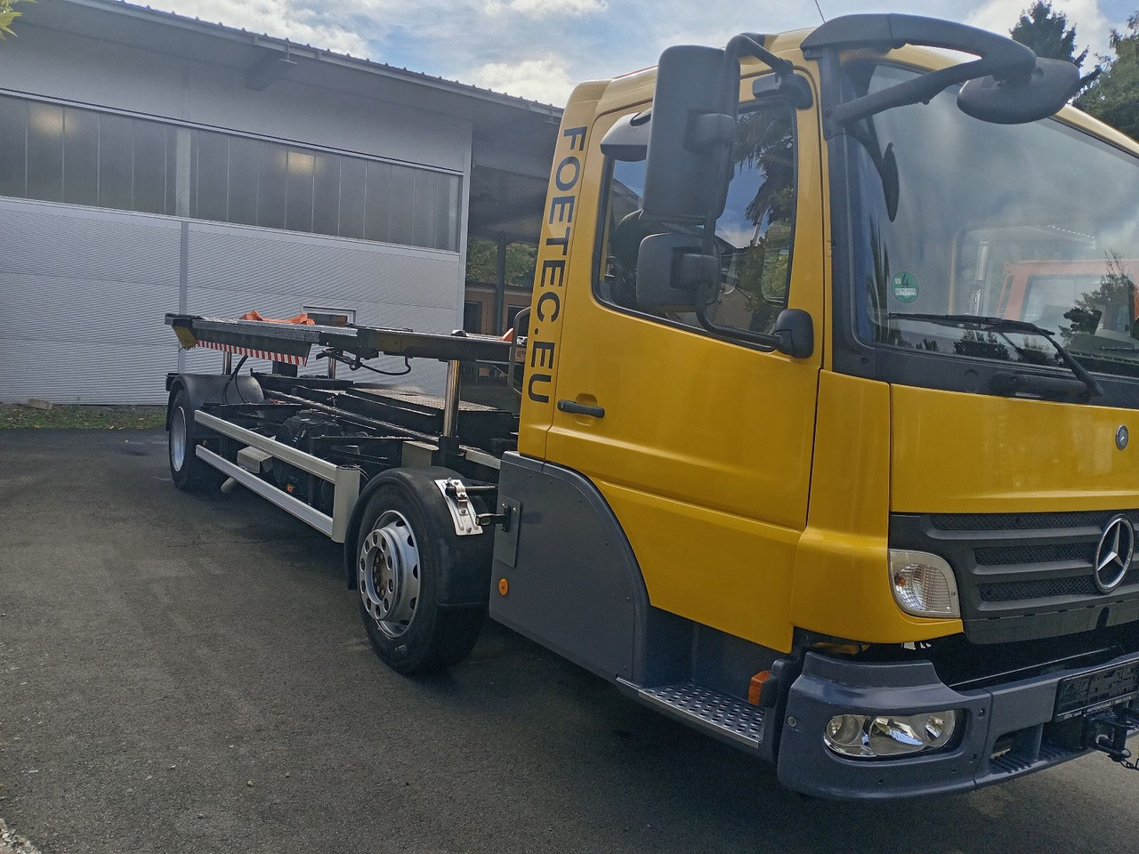 Mercedes-Benz Kamag Wiesel / WBH25 / KB3793 / mit Ganrantie - Containerwagen/ Wechselfahrgestell LKW: das Bild 3 Mercedes-Benz Kamag Wiesel / WBH25 / KB3793 / mit Ganrantie - Containerwagen/ Wechselfahrgestell LKW: das Bild 3