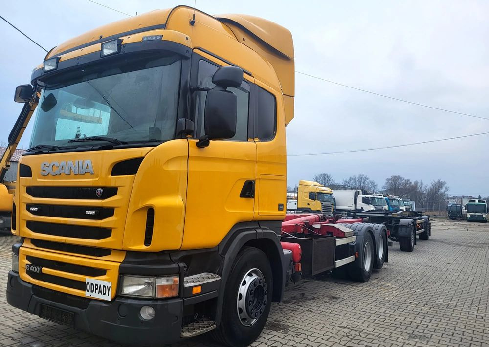 Scania Scania B6X2 - Abrollkipper: das Bild 1 Scania Scania B6X2 - Abrollkipper: das Bild 1