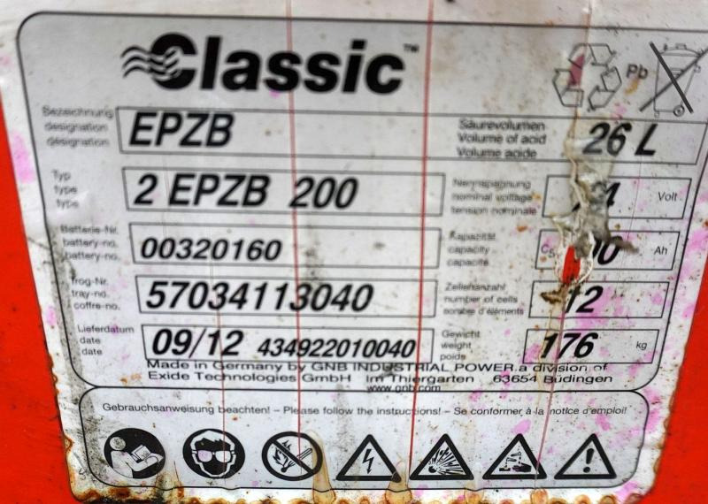 EXIDE 24 Volt 2 PzB 200 Ah - Batterie: das Bild 5 EXIDE 24 Volt 2 PzB 200 Ah - Batterie: das Bild 5