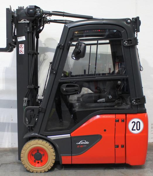 Linde E 16 C EVO 386-02 - Elektrostapler: das Bild 3 Linde E 16 C EVO 386-02 - Elektrostapler: das Bild 3