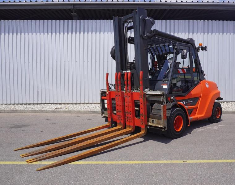 Linde H 80 T/1100 EVO 396-03 - Treibgasstapler: das Bild 1 Linde H 80 T/1100 EVO 396-03 - Treibgasstapler: das Bild 1