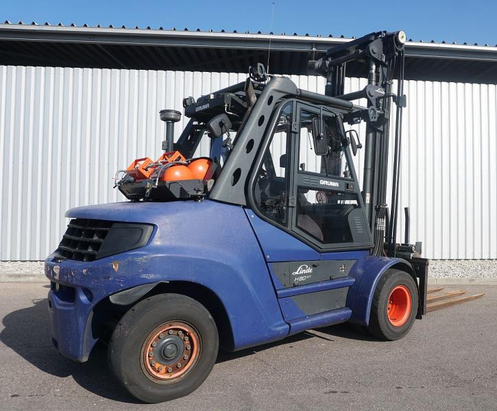 Linde H 80 T/900 EVO 396-03 - Treibgasstapler: das Bild 2 Linde H 80 T/900 EVO 396-03 - Treibgasstapler: das Bild 2
