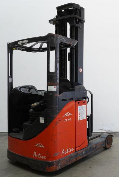 Linde R 14 115 - Schubmaststapler: das Bild 1 Linde R 14 115 - Schubmaststapler: das Bild 1