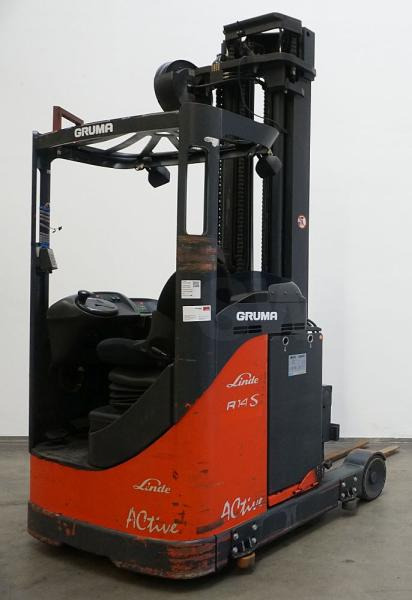 Linde R 14 S 115-02 - Schubmaststapler: das Bild 1 Linde R 14 S 115-02 - Schubmaststapler: das Bild 1