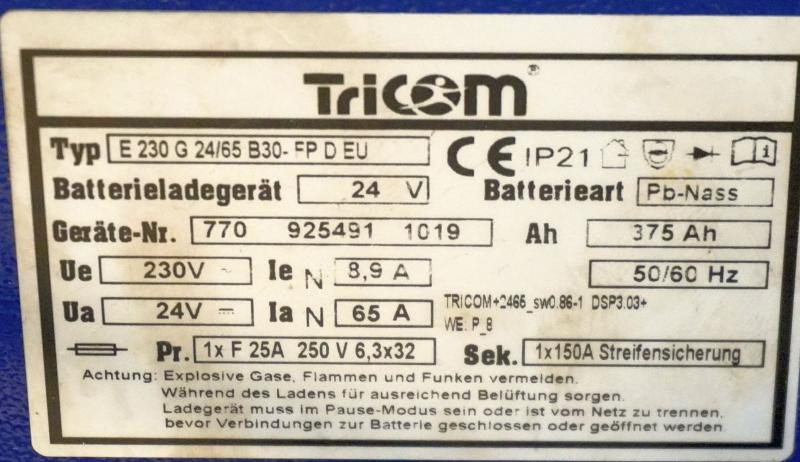 Batterie TRICOM FUTUR 24/65: das Bild 6