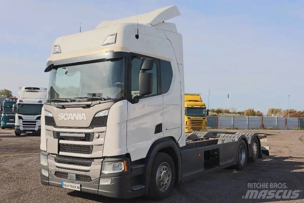 Scania R500B6X2*4NB Serie 2924 - Fahrgestell LKW: das Bild 1 Scania R500B6X2*4NB Serie 2924 - Fahrgestell LKW: das Bild 1