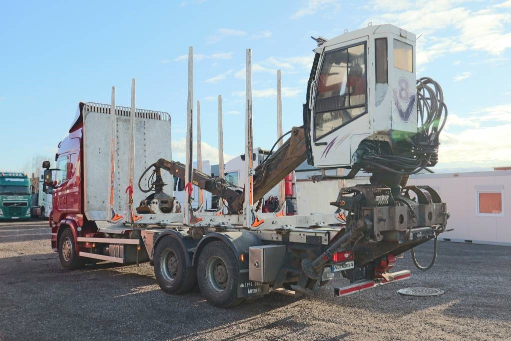 Scania R580 Serie 4087 - Holztransporter: das Bild 3 Scania R580 Serie 4087 - Holztransporter: das Bild 3