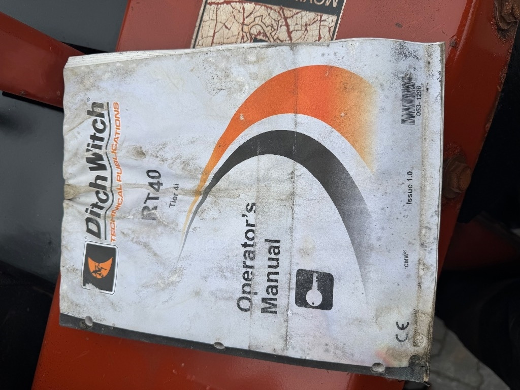 Grabenbagger/ Grabenfräse Ditch Witch RT 40: das Bild 14