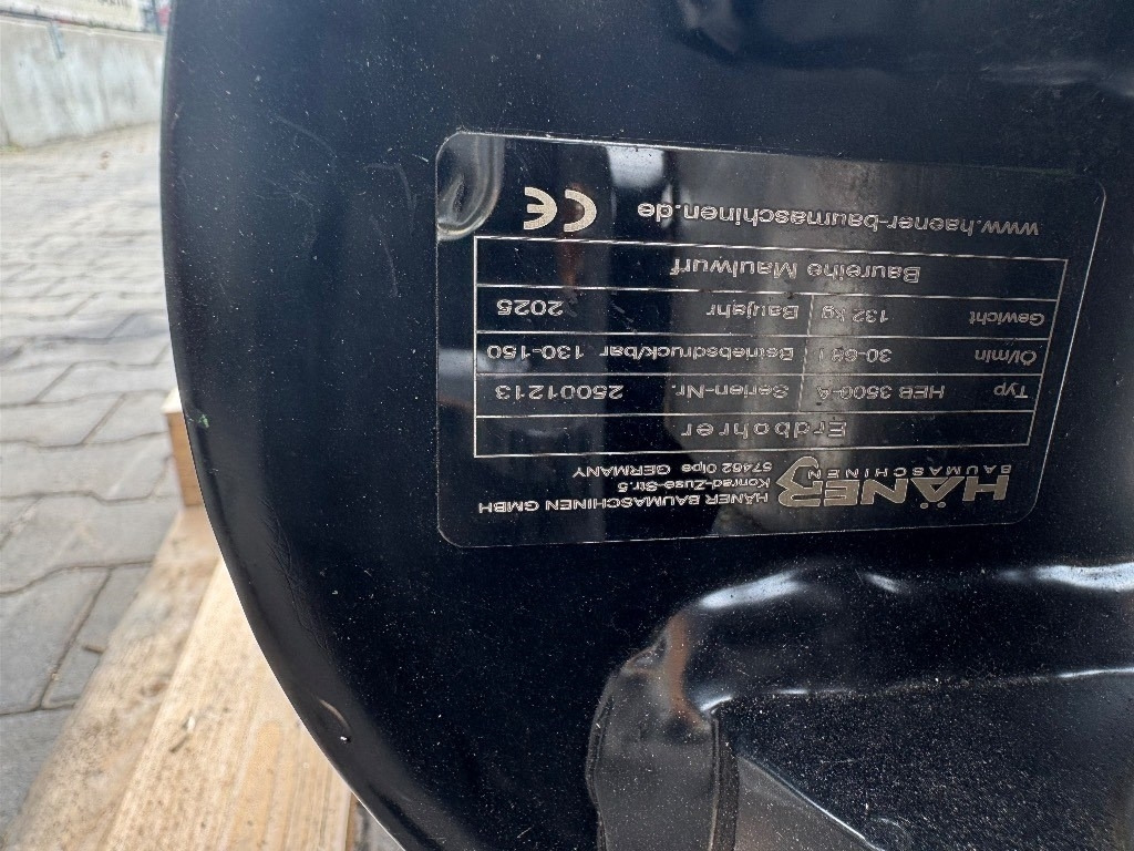 Haner HEB 3500 A - Erdbohrer: das Bild 2 Haner HEB 3500 A - Erdbohrer: das Bild 2