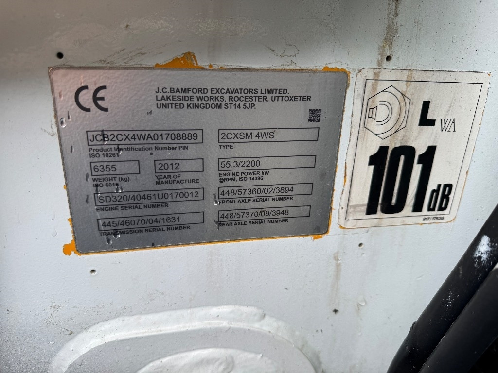 JCB 2 CX - Baggerlader: das Bild 3 JCB 2 CX - Baggerlader: das Bild 3
