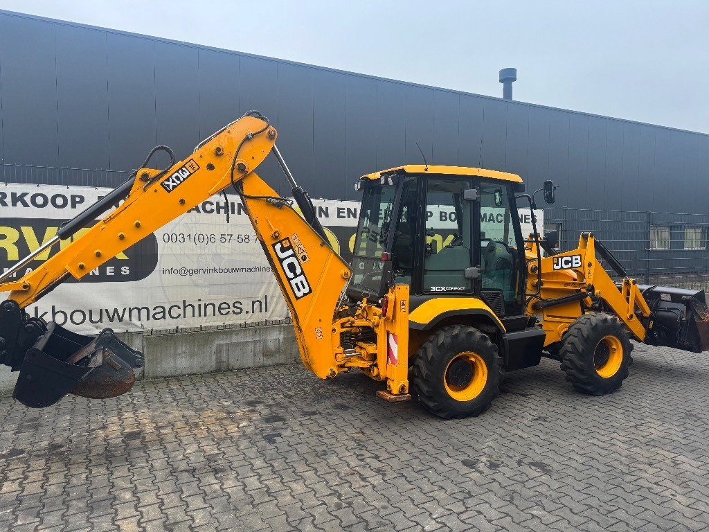 JCB 3CX compact - Baggerlader: das Bild 1 JCB 3CX compact - Baggerlader: das Bild 1