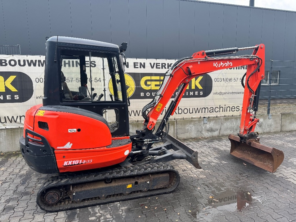 Kubota KX 101-3 A - Minibagger: das Bild 1 Kubota KX 101-3 A - Minibagger: das Bild 1
