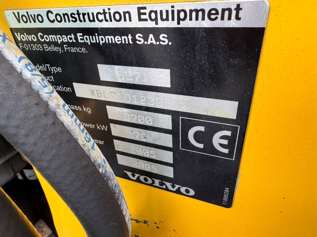 Baggerlader Volvo BL 71: das Bild 18