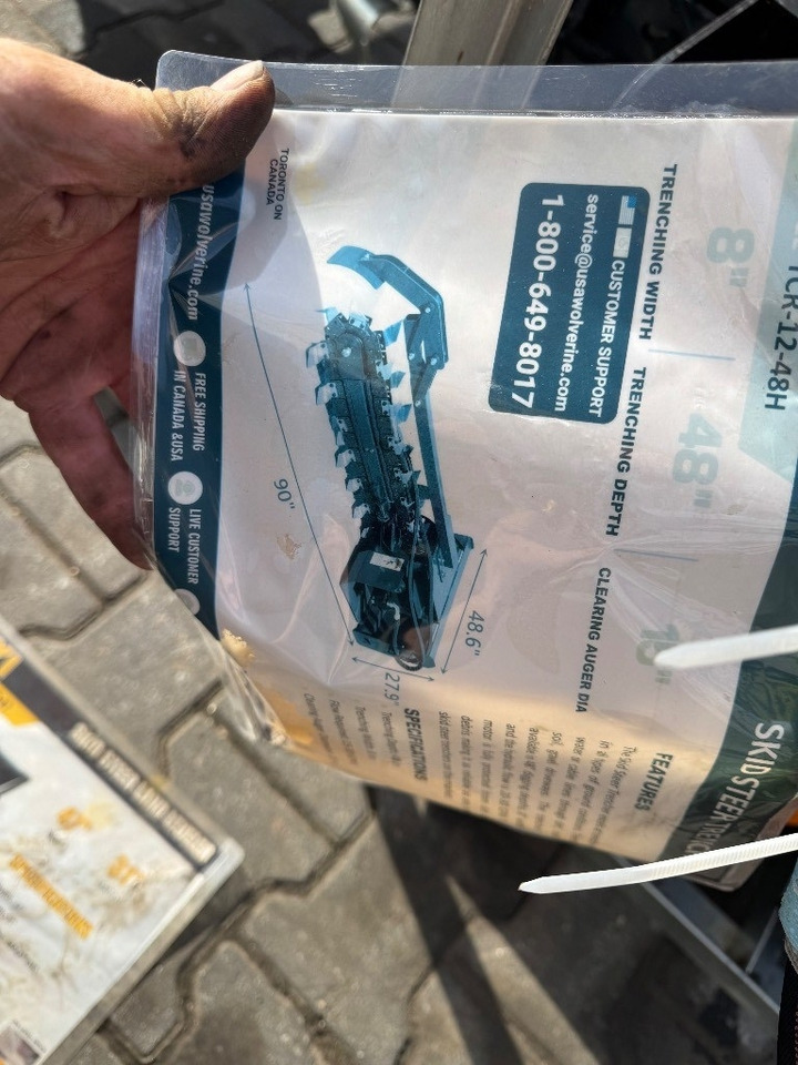 Wolverine TRC 12 -48 H - Grabenbagger/ Grabenfräse: das Bild 5 Wolverine TRC 12 -48 H - Grabenbagger/ Grabenfräse: das Bild 5