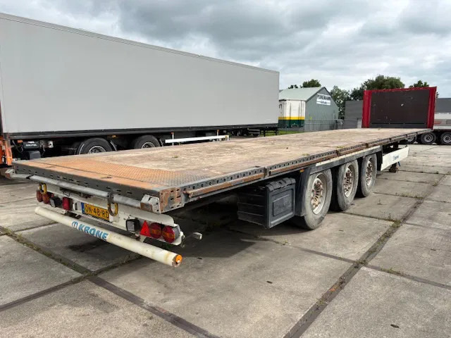 Krone SD Flatbed met rongen 41 ton standard chassis - Pritschenauflieger/ Plattformauflieger: das Bild 4 Krone SD Flatbed met rongen 41 ton standard chassis - Pritschenauflieger/ Plattformauflieger: das Bild 4