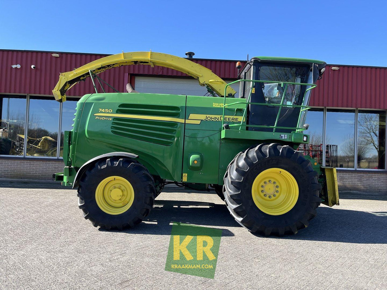 7450 John Deere - Feldhäcksler: das Bild 1 7450 John Deere - Feldhäcksler: das Bild 1