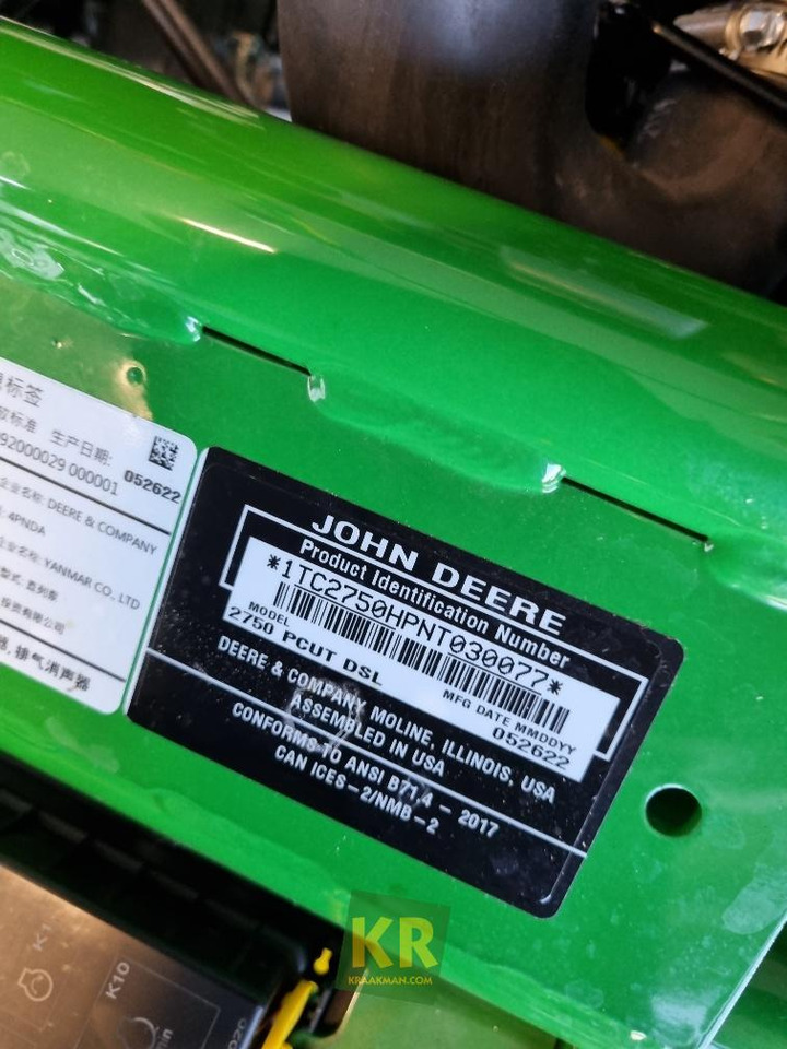 John Deere 2750 precisioncut Greenmaaier - Rasenmäher: das Bild 3 John Deere 2750 precisioncut Greenmaaier - Rasenmäher: das Bild 3
