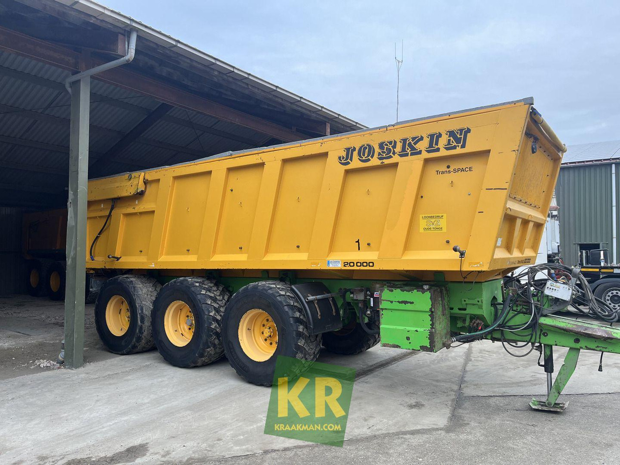 Landwirtschaftlicher Kipper Joskin Trans-Space 2000: das Bild 9