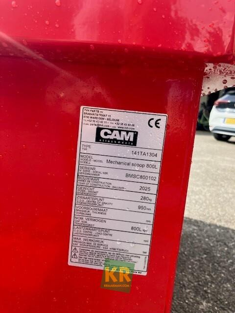 MECH. SCHEPBAK 800L Cam - Schaufel: das Bild 2 MECH. SCHEPBAK 800L Cam - Schaufel: das Bild 2