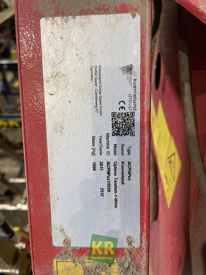Overig Kverneland - Einzelkornsämaschine: das Bild 3 Overig Kverneland - Einzelkornsämaschine: das Bild 3