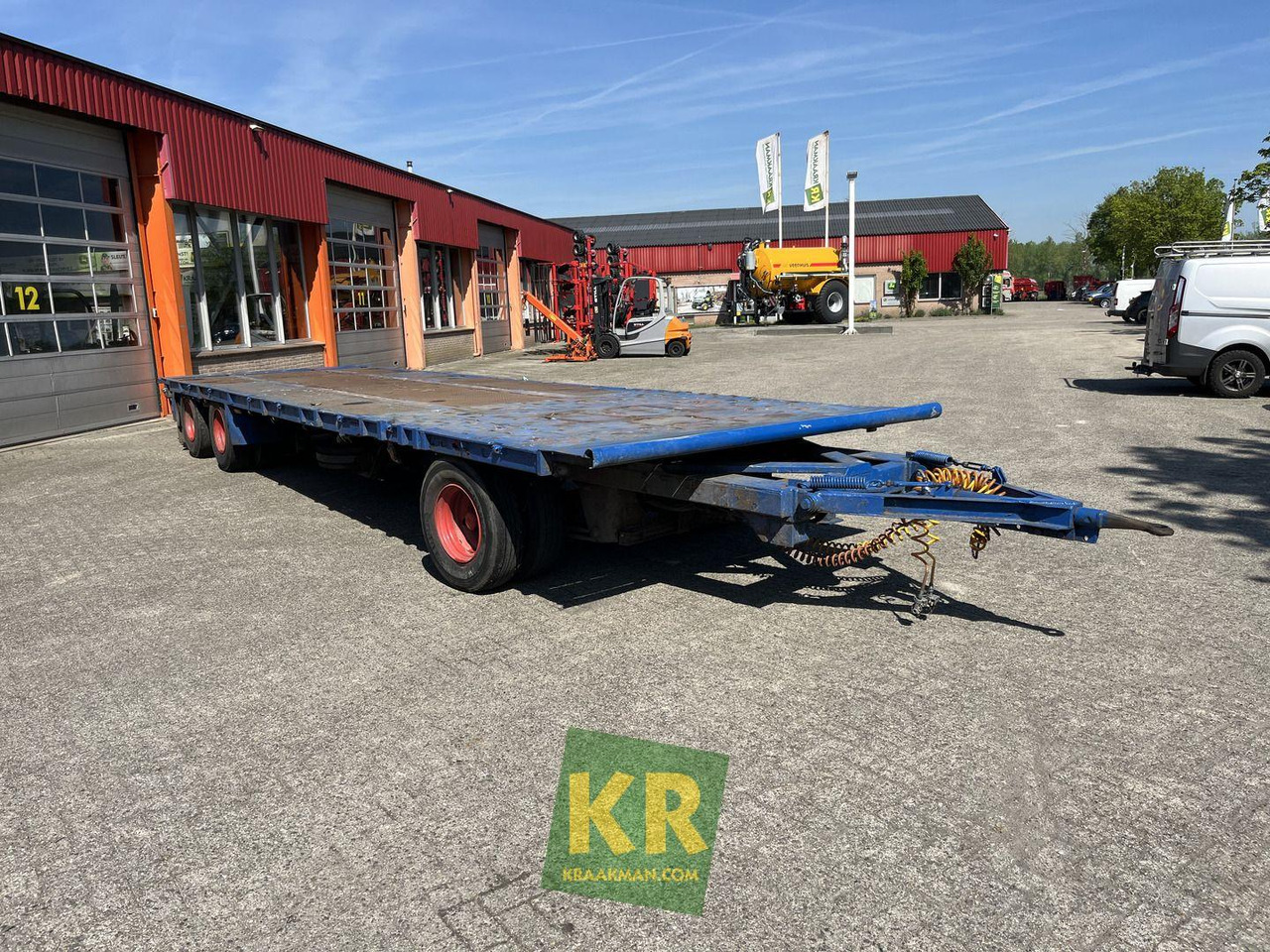 Vlakke aanhangwagen GS Meppel - Pritschenanhänger/ Plattformanhänger: das Bild 1 Vlakke aanhangwagen GS Meppel - Pritschenanhänger/ Plattformanhänger: das Bild 1