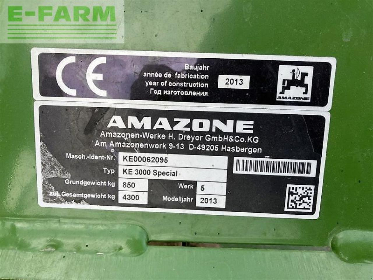 Sämaschine Amazone ad3000/ke3000 special: das Bild 22