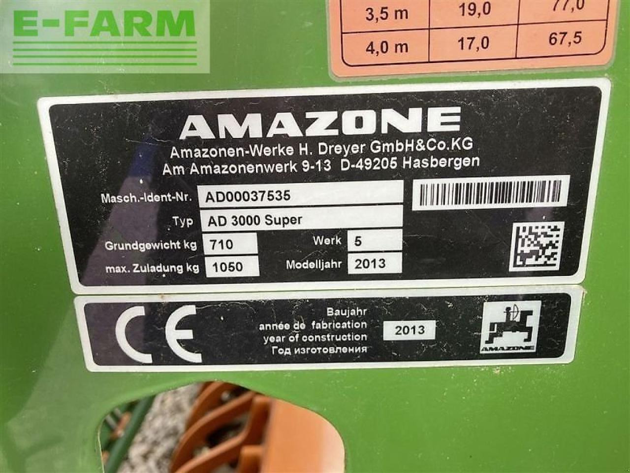 Sämaschine Amazone ad3000/ke3000 special: das Bild 23