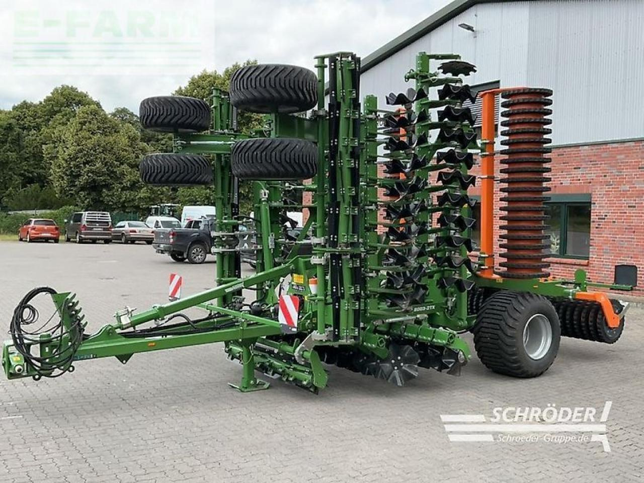 Amazone -neumaschine- catros+ 8003-2tx - Scheibenegge: das Bild 1 Amazone -neumaschine- catros+ 8003-2tx - Scheibenegge: das Bild 1