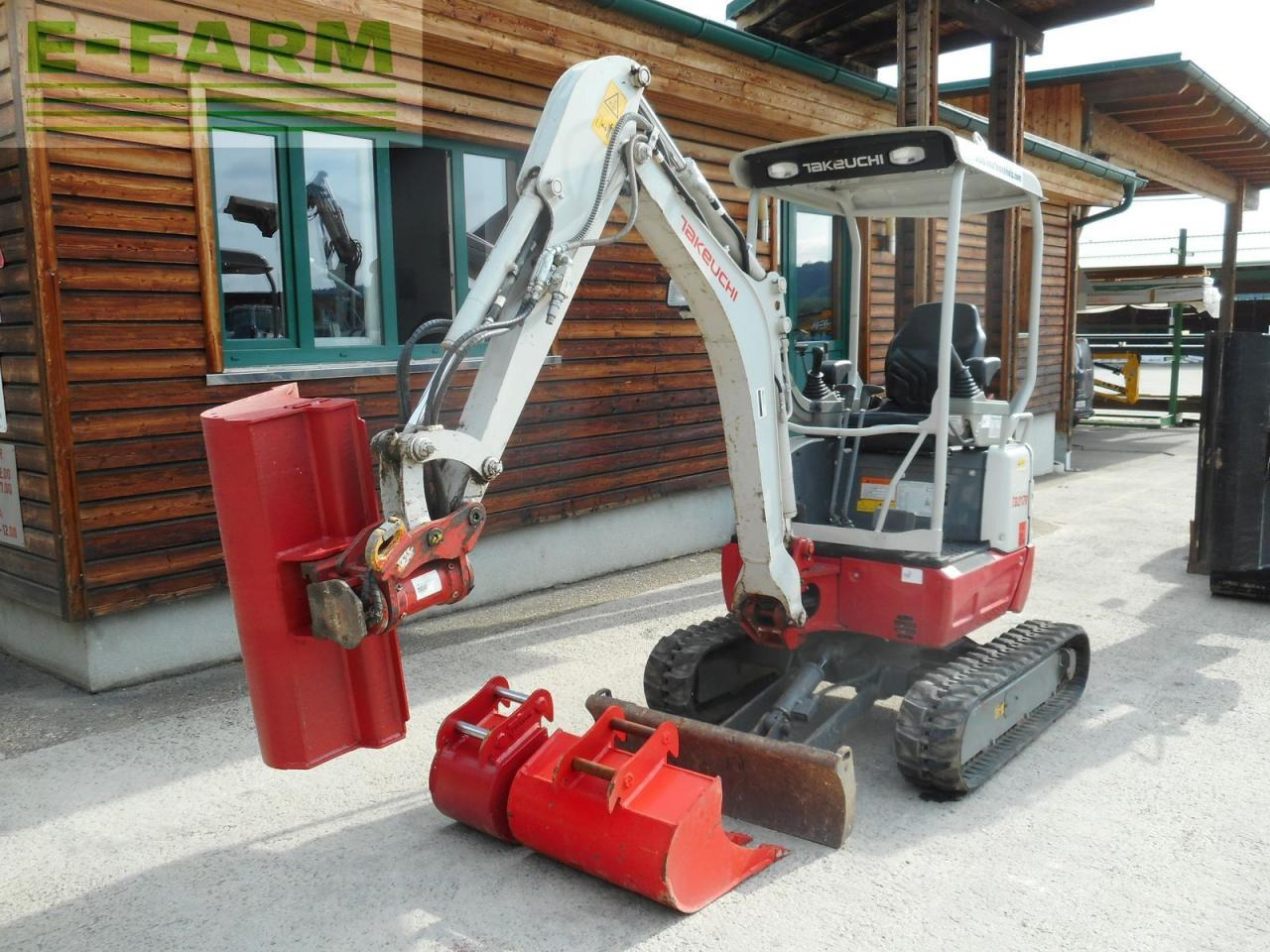 Takeuchi tb217 mit powertilt + hydr. sw ( neue löffel ) - Andere Technik: das Bild 2 Takeuchi tb217 mit powertilt + hydr. sw ( neue löffel ) - Andere Technik: das Bild 2