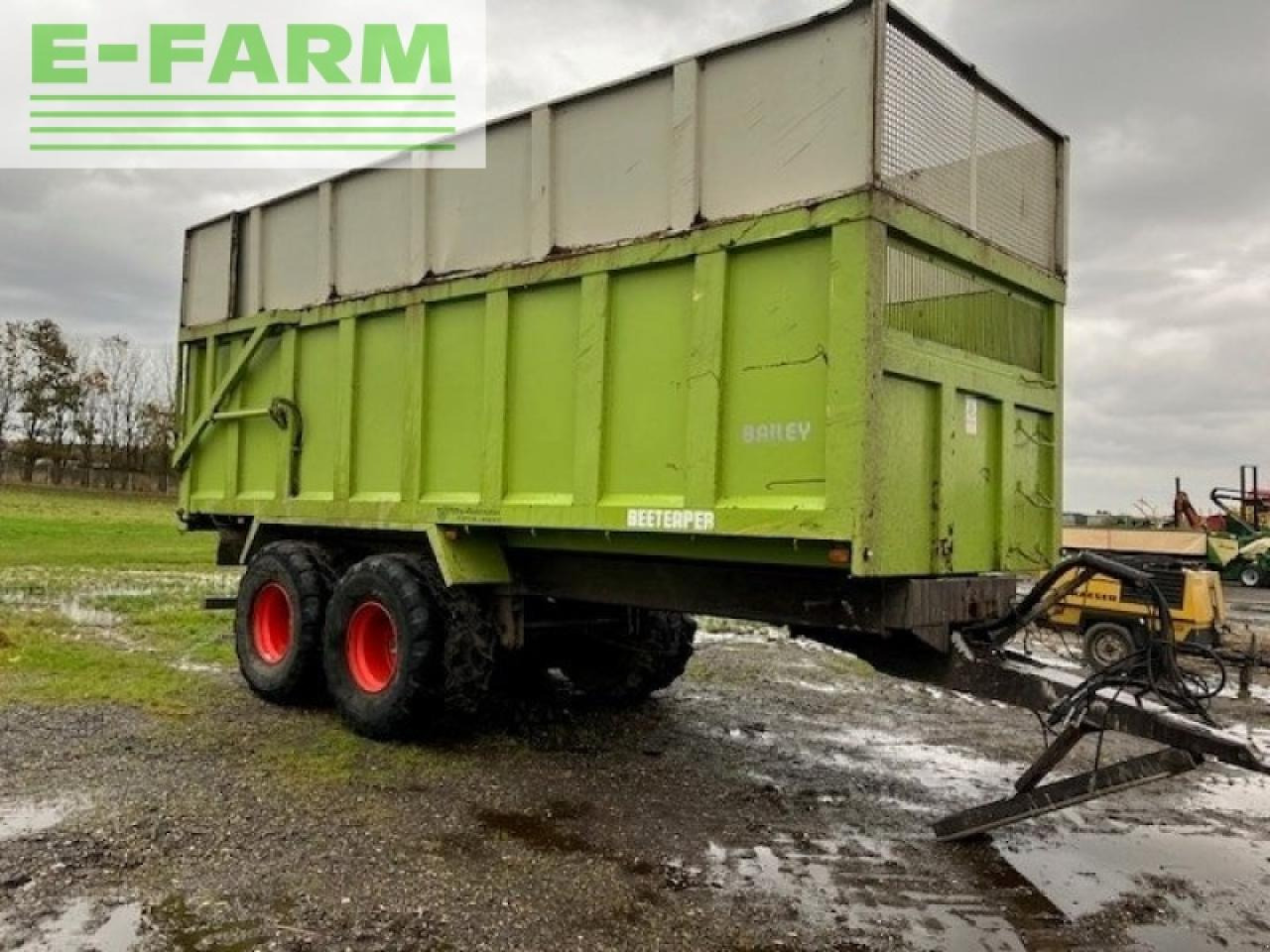 Bailey 18 tons med overbygning og vægt - Landwirtschaftlicher Kipper: das Bild 1 Bailey 18 tons med overbygning og vægt - Landwirtschaftlicher Kipper: das Bild 1