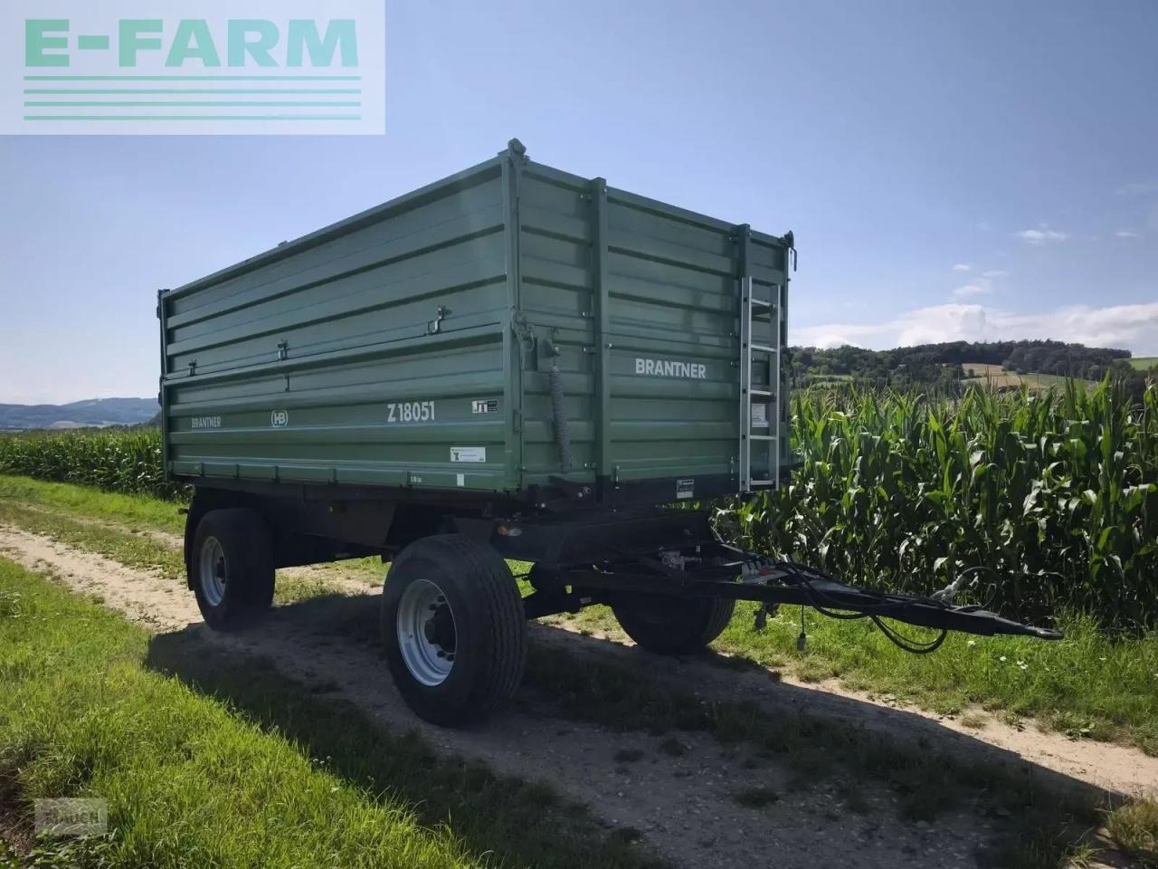 Brantner z18051 - Landwirtschaftlicher Kipper: das Bild 1 Brantner z18051 - Landwirtschaftlicher Kipper: das Bild 1