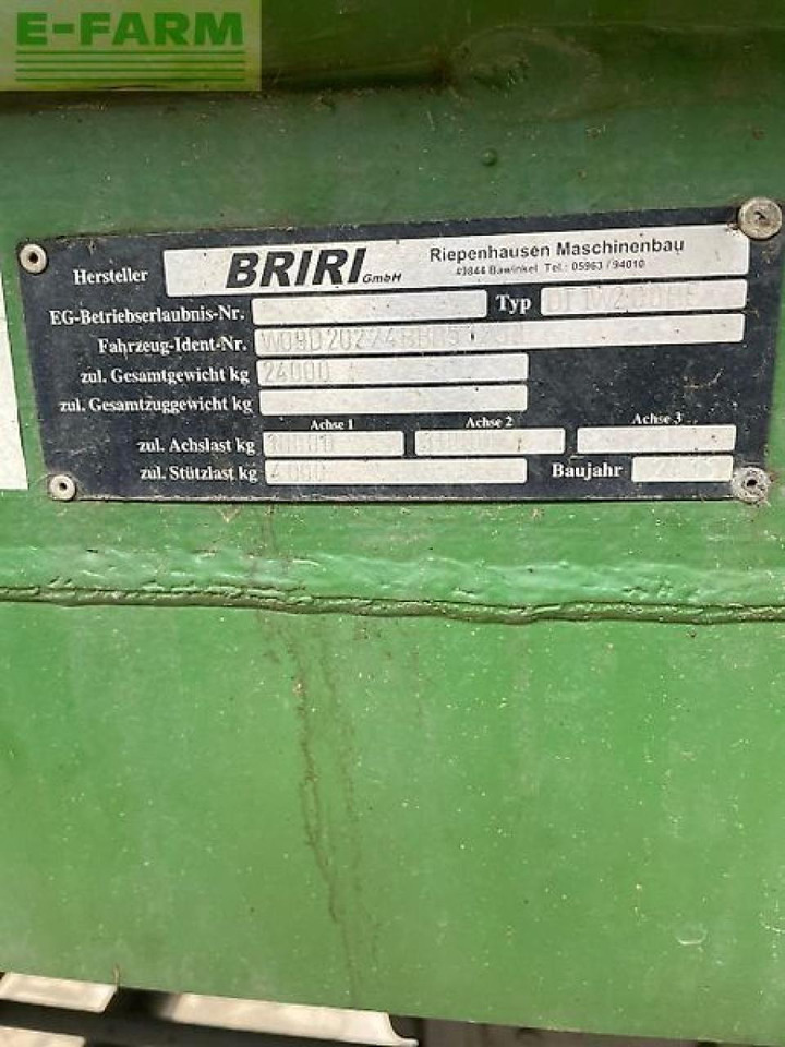 Düngetechnik Briri güllefass: das Bild 12