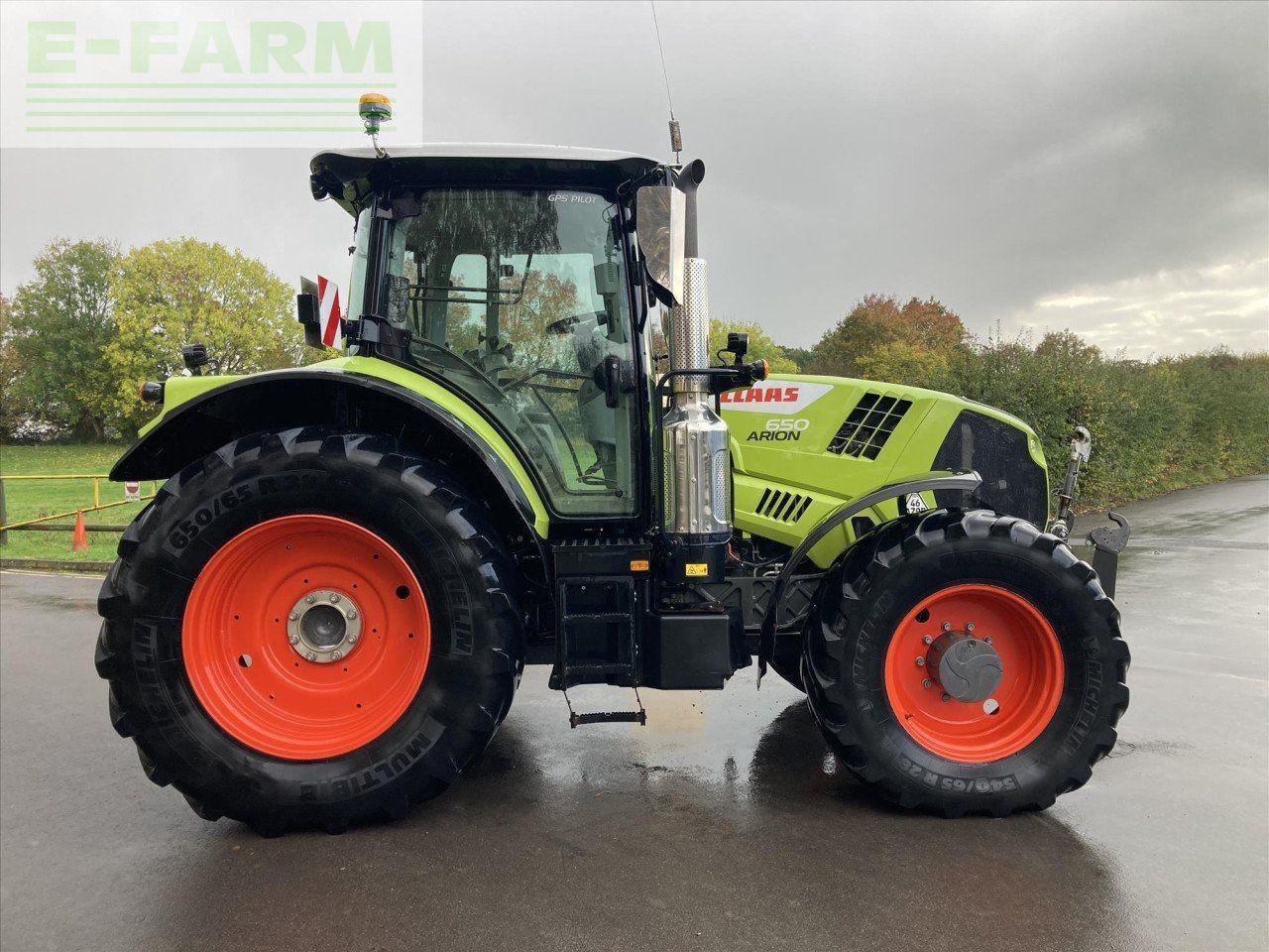 Traktor CLAAS ARION 650 CIS 50K CIS: das Bild 6
