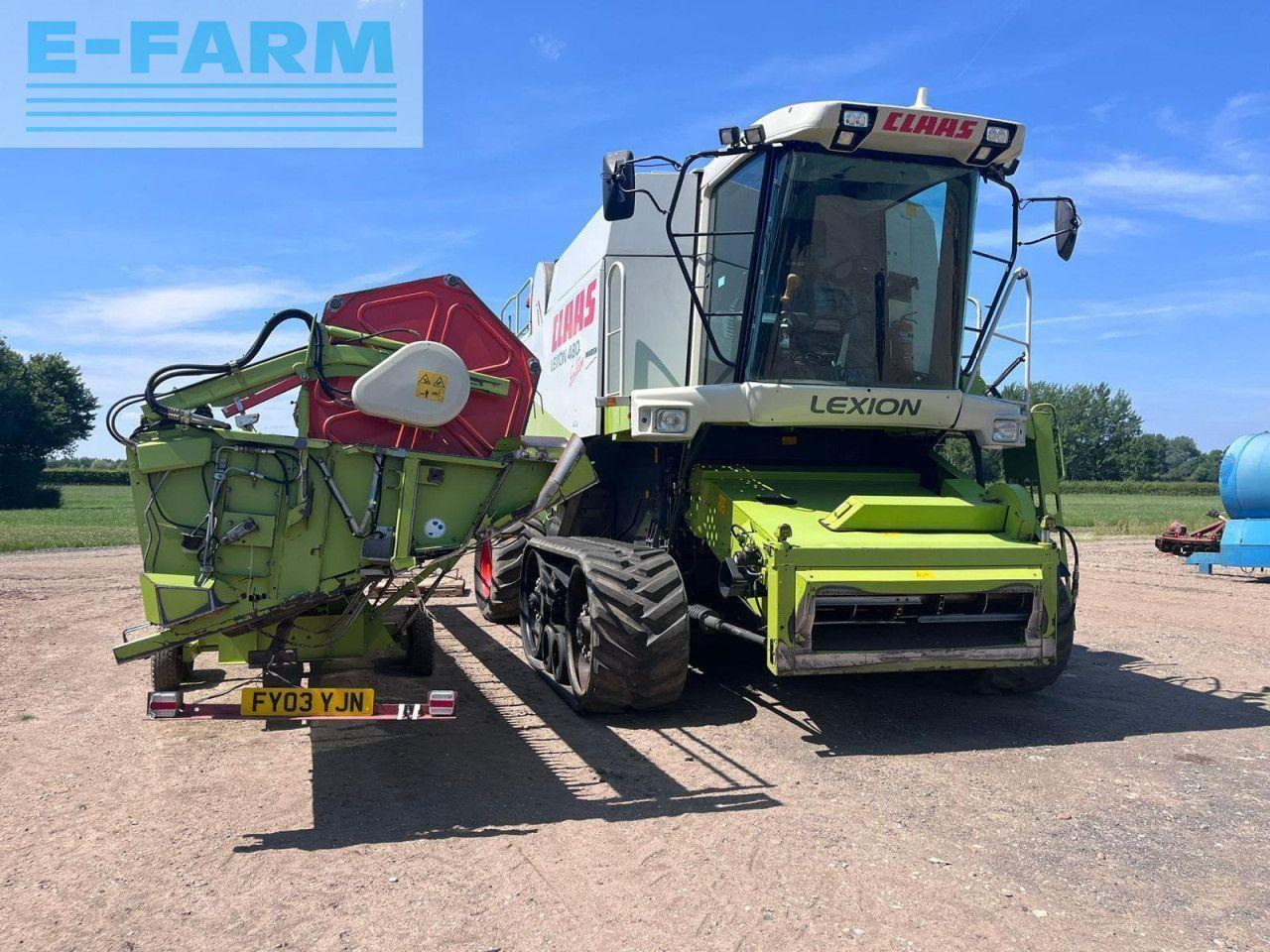 CLAAS LEXION 480 EVOLUTION TT - Mähdrescher: das Bild 3 CLAAS LEXION 480 EVOLUTION TT - Mähdrescher: das Bild 3
